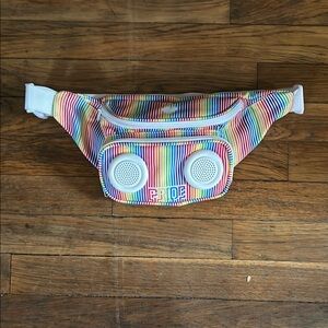 PRIDE Rainbow Striped Fanny Pack